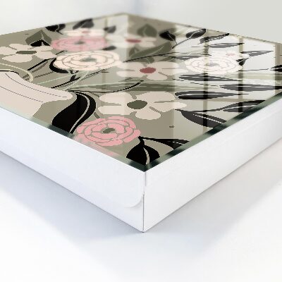 Key storage box Flower arrangement