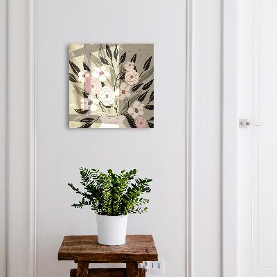 Key storage box Flower arrangement