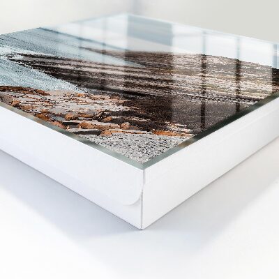 Key cabinet for wall Seaside landscape