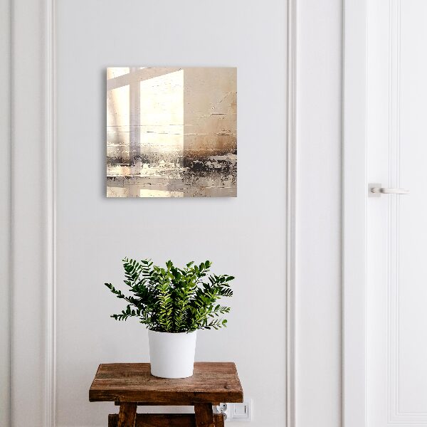 Key box Abstract landscape painting