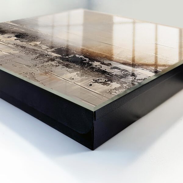 Key box Abstract landscape painting