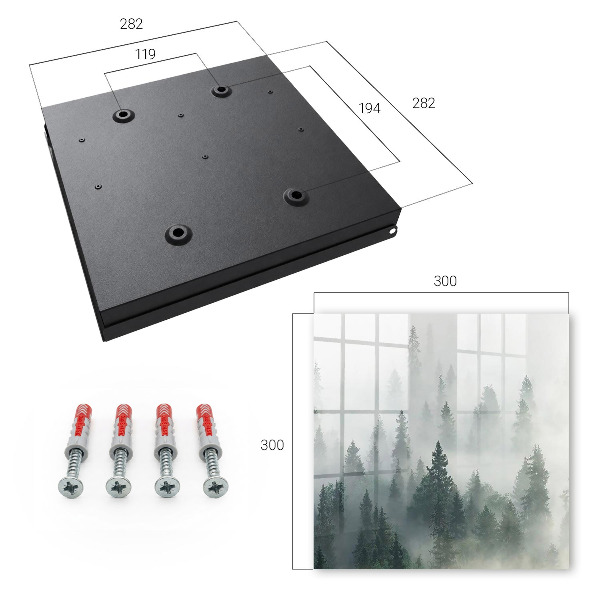 Key box Misty forest