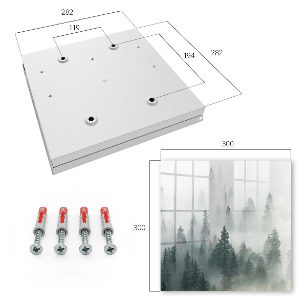 Key box Misty forest