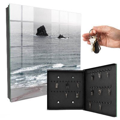 Key storage box Sea of ​​rocks
