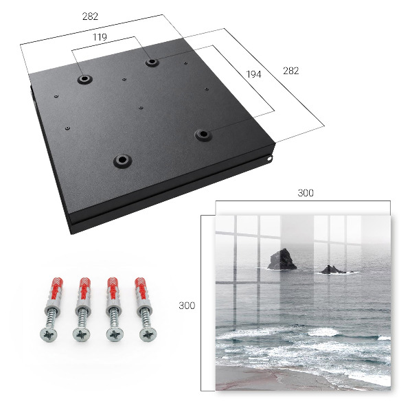 Key storage box Sea of ​​rocks
