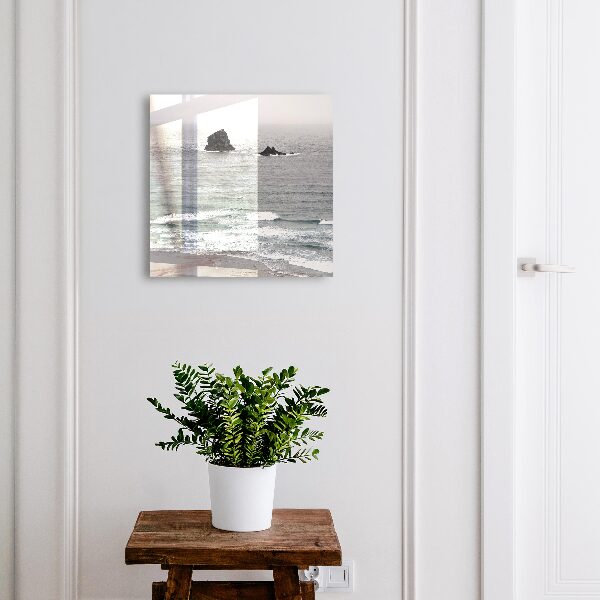 Key storage box Sea of ​​rocks