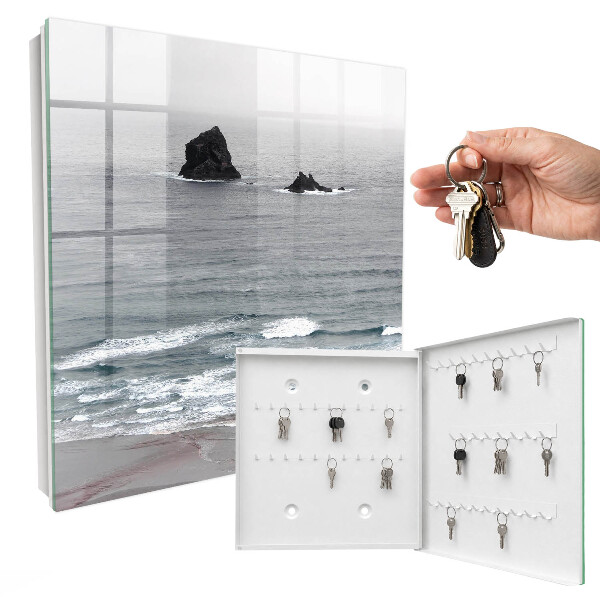 Key storage box Sea of ​​rocks