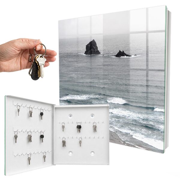 Key storage box Sea of ​​rocks