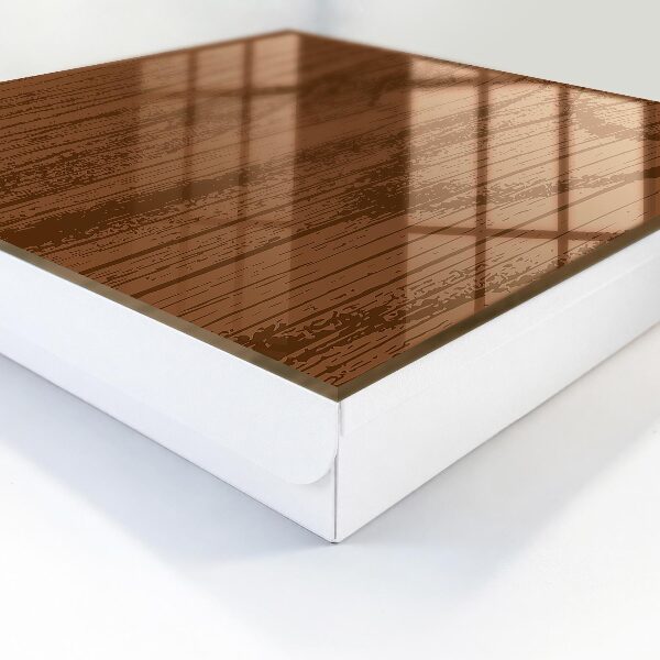 Key storage box Wooden threads