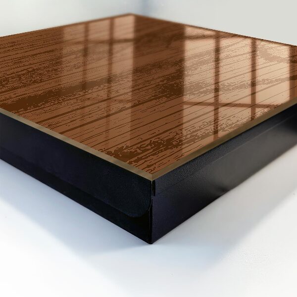 Key storage box Wooden threads