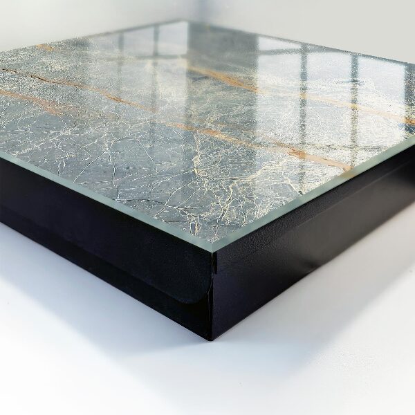 Key cabinet for wall Marble texture