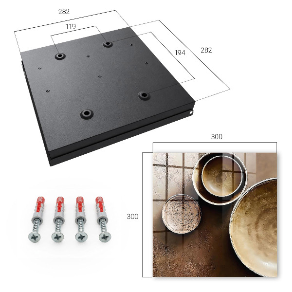 Key box Brown set