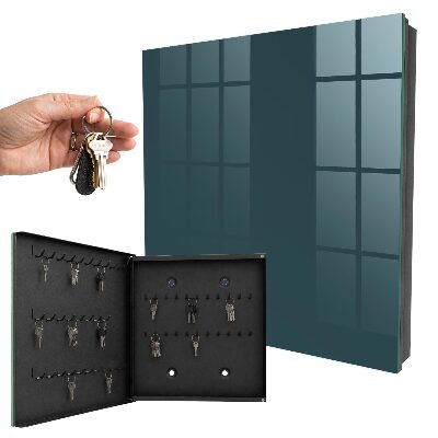 Key storage box Turquoise