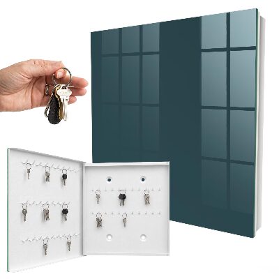 Key storage box Turquoise