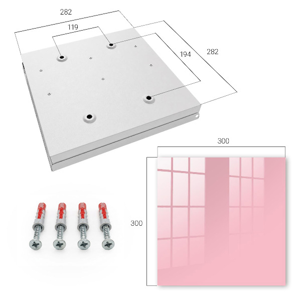 Key box Light pink