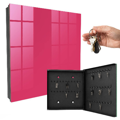 Key storage box Energetic pink