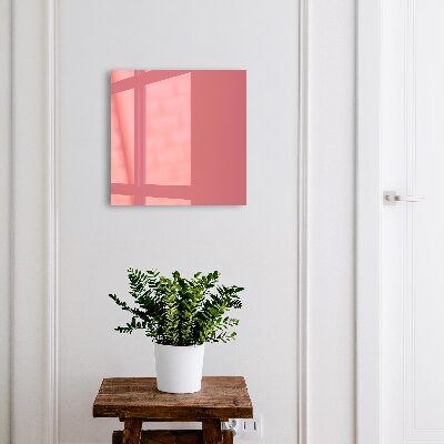 Key cabinet for wall Salmon color