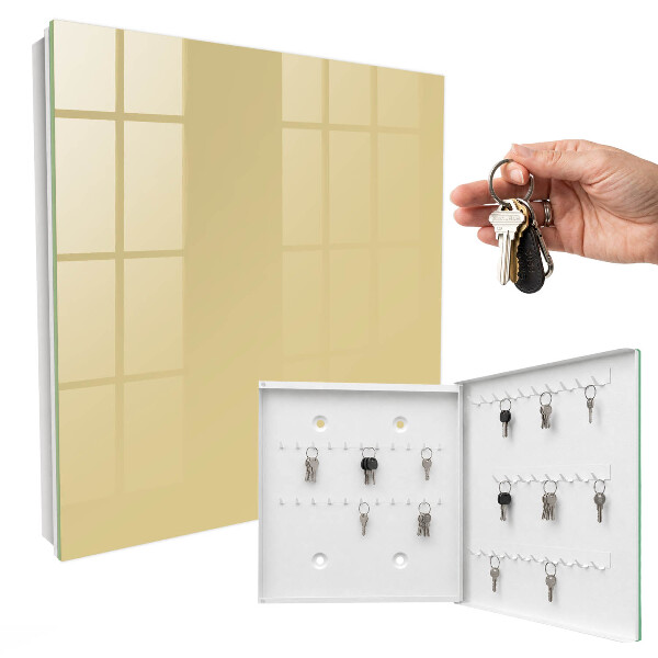 Key box Mustard color