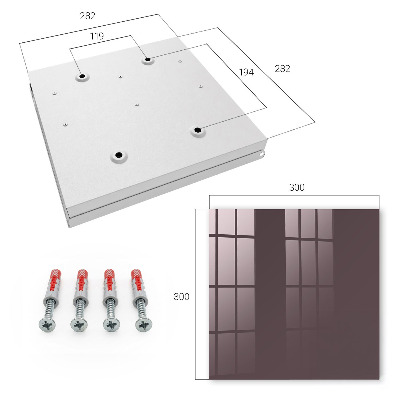 Key box Gray color