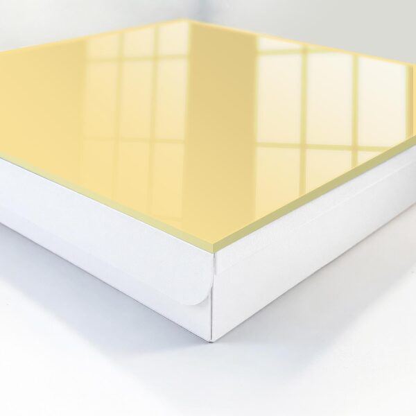 Key cabinet for wall Creamy yellow
