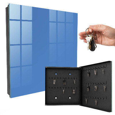 Key storage box Blue color