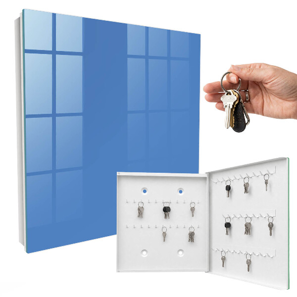Key storage box Blue color