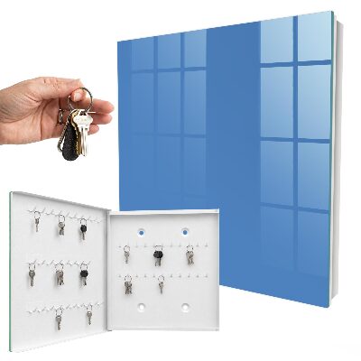 Key storage box Blue color