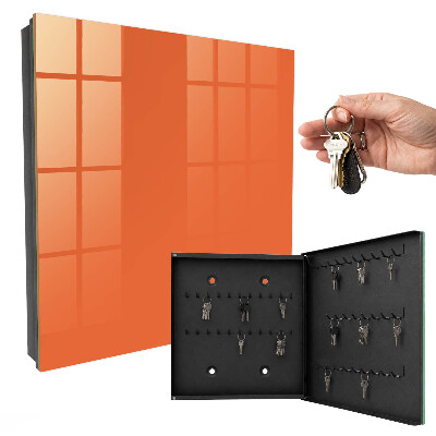 Key cabinet for wall Strong orange