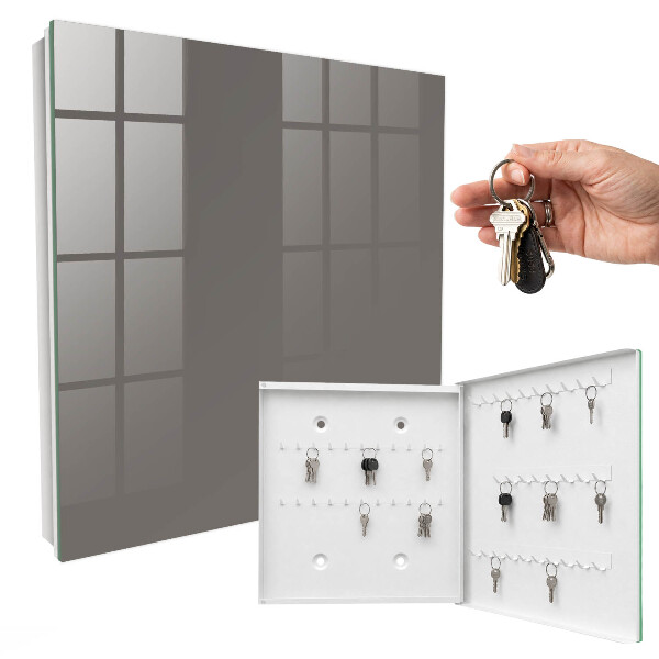 Key cabinet for wall Light brown