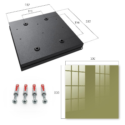 Key storage box Green grass