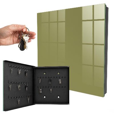 Key storage box Green grass