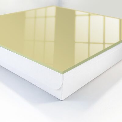 Key cabinet for wall Pastel yellow