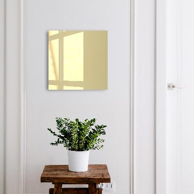 Key cabinet for wall Pastel yellow