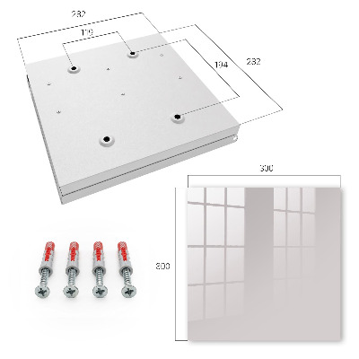 Key box Ash gray