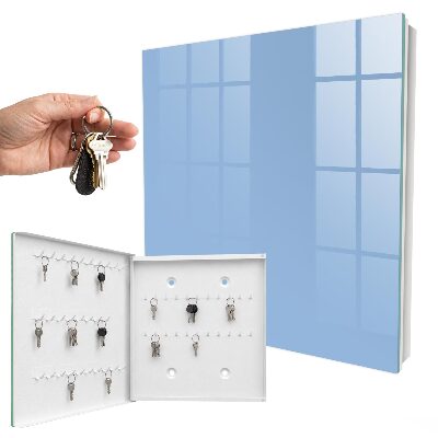 Key storage box Light blue