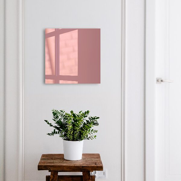 Key cabinet for wall Dusty pink