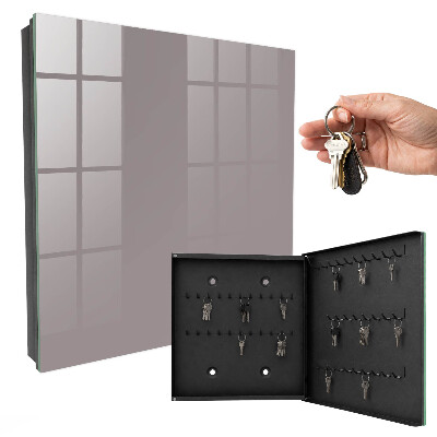 Key storage box Ash gray