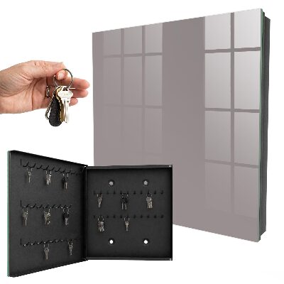 Key storage box Ash gray