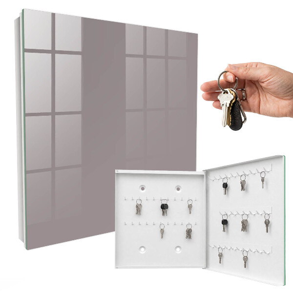 Key storage box Ash gray