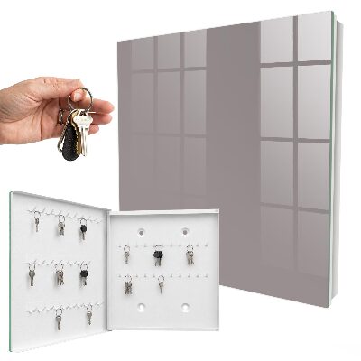 Key storage box Ash gray