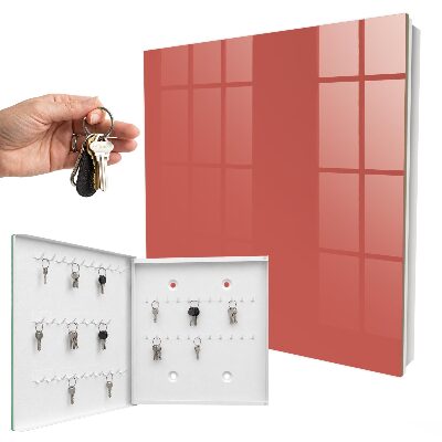 Key storage box Dark salmon