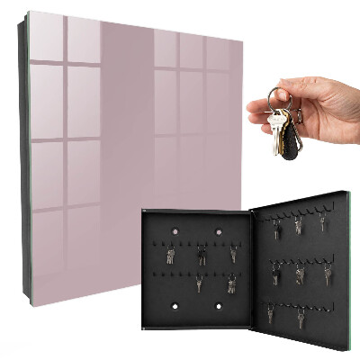 Key cabinet for wall Pastel purple