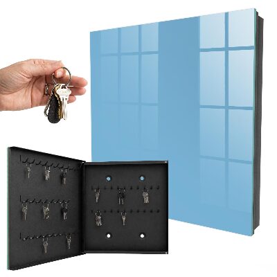 Key storage box Blue color