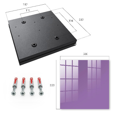 Key box Purple