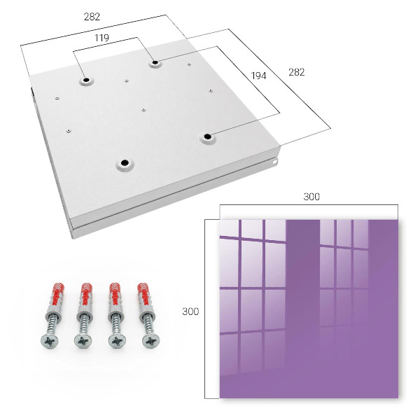 Key box Purple