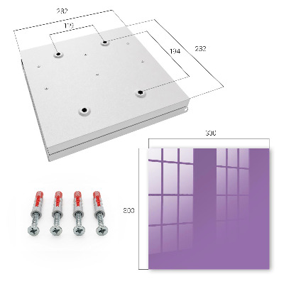 Key box Purple