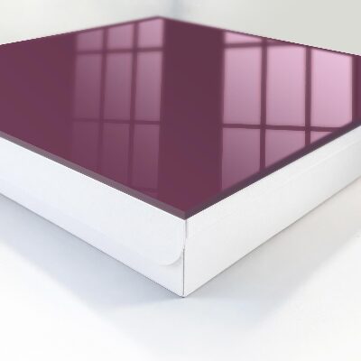 Key storage box Burgundy color