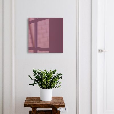 Key storage box Burgundy color