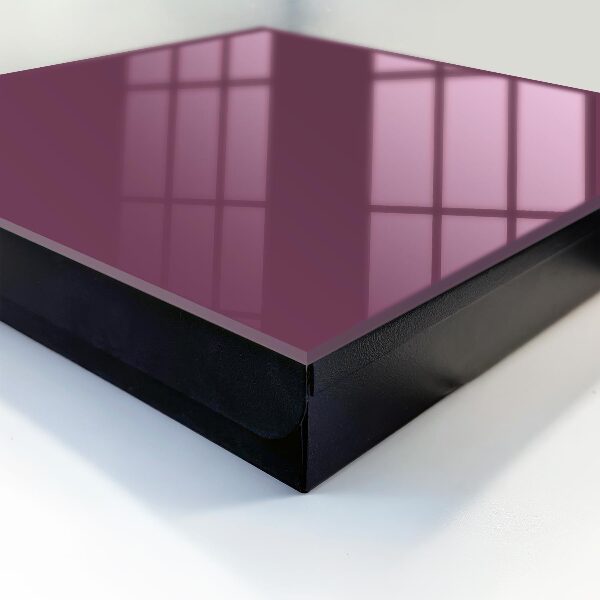 Key storage box Burgundy color