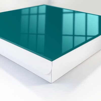 Key cabinet for wall Dark turquoise